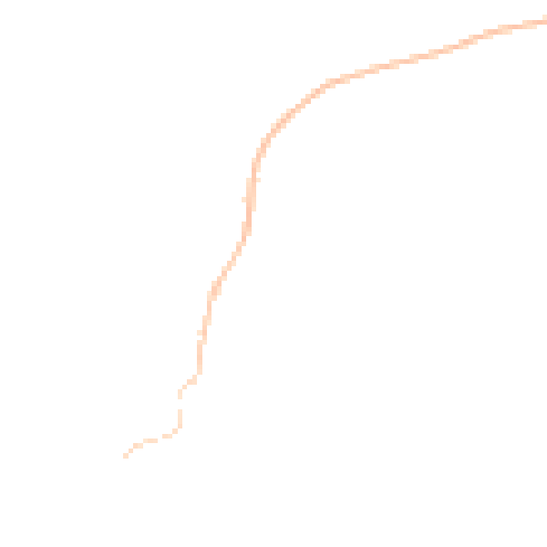 Night-time road noise heatmap for PL8 1BD