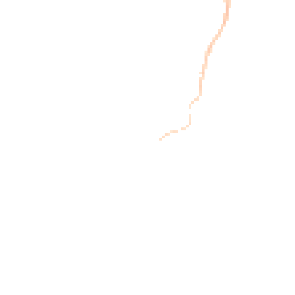Night-time road noise heatmap for PL8 1BE