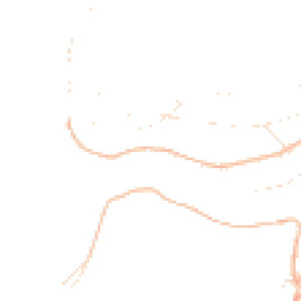 Daytime road noise heatmap for PL8 1BN