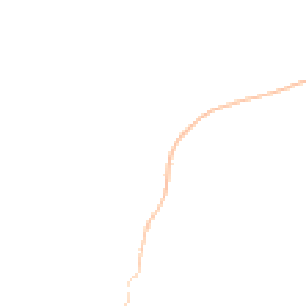 Night-time road noise heatmap for PL8 1DF