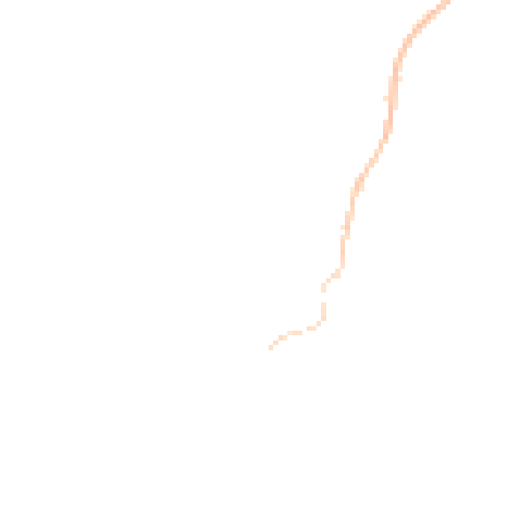 Night-time road noise heatmap for PL8 1DL