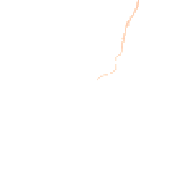 Night-time road noise heatmap for PL8 1DT