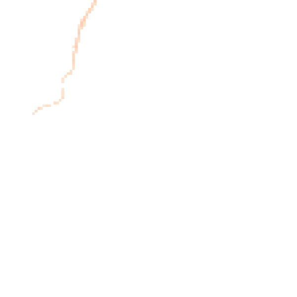 Night-time road noise heatmap for PL8 1DX