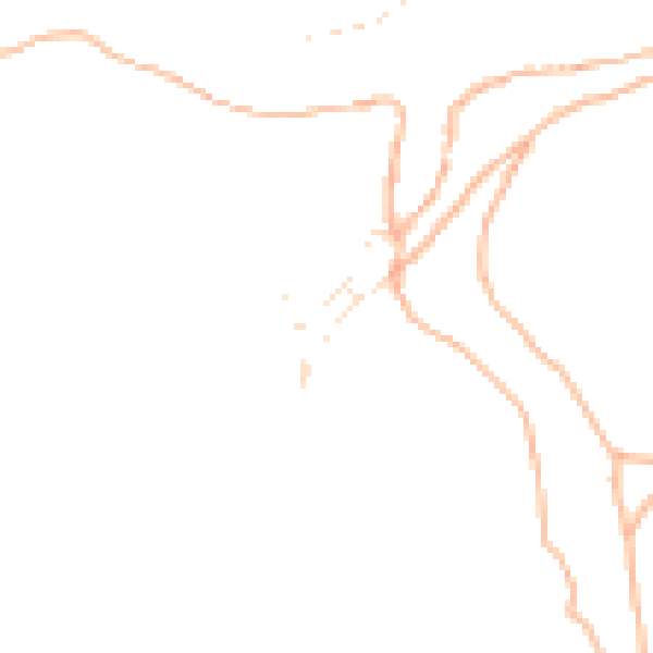 Daytime road noise heatmap for PL8 1EH