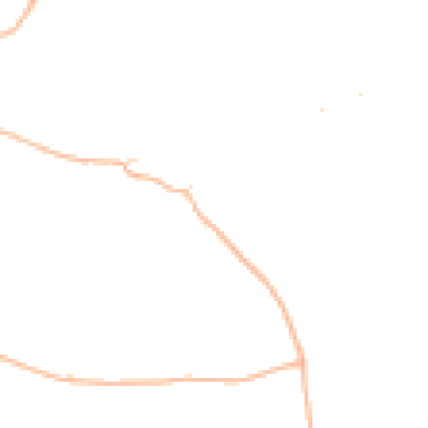 Daytime road noise heatmap for PL8 1HR
