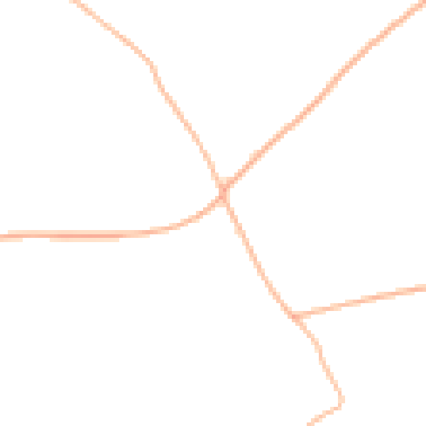 Daytime road noise heatmap for PL8 1JT