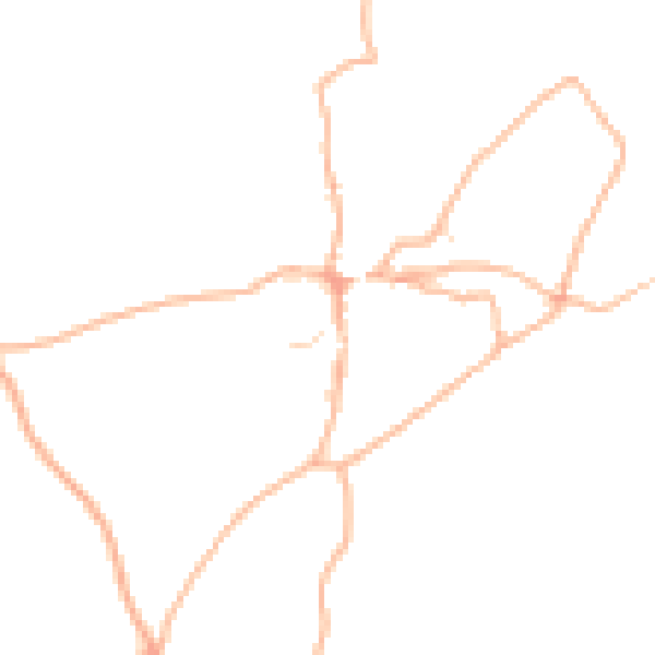 Daytime road noise heatmap for PL8 1NA
