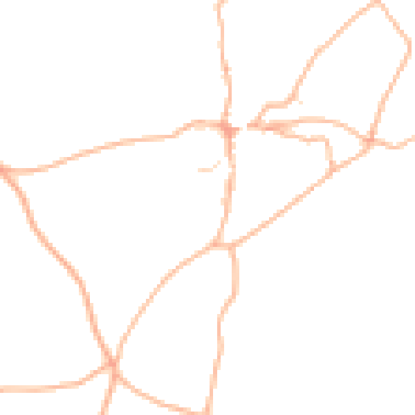 Daytime road noise heatmap for PL8 1NQ