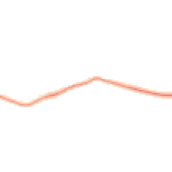 Night-time road noise heatmap for PL8 2AH