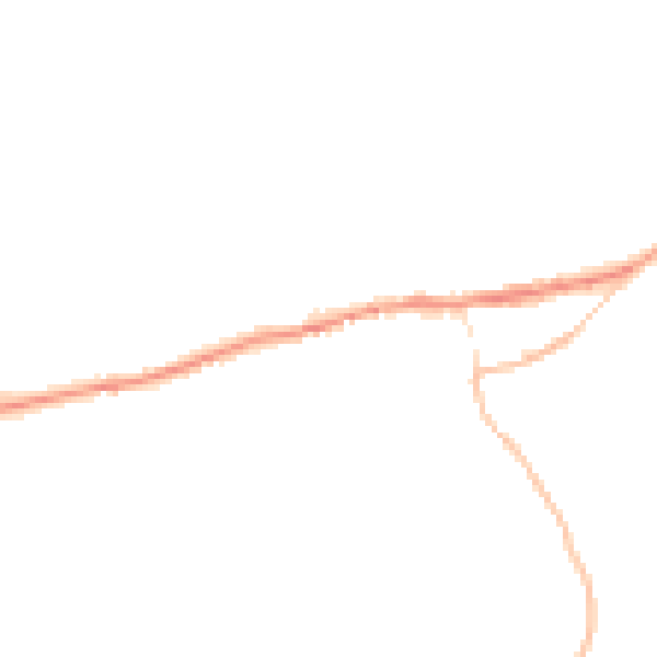 Night-time road noise heatmap for PL8 2HD