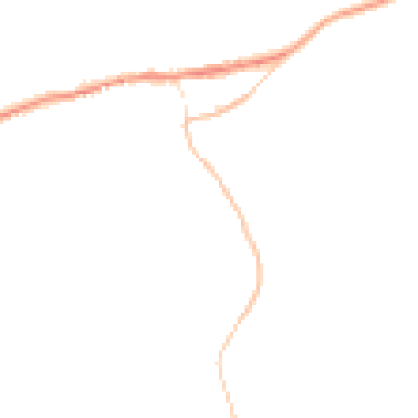 Night-time road noise heatmap for PL8 2JQ