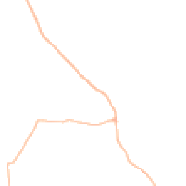 Daytime road noise heatmap for PL8 2LE