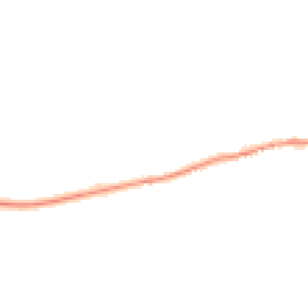 Night-time road noise heatmap for PL8 2PN