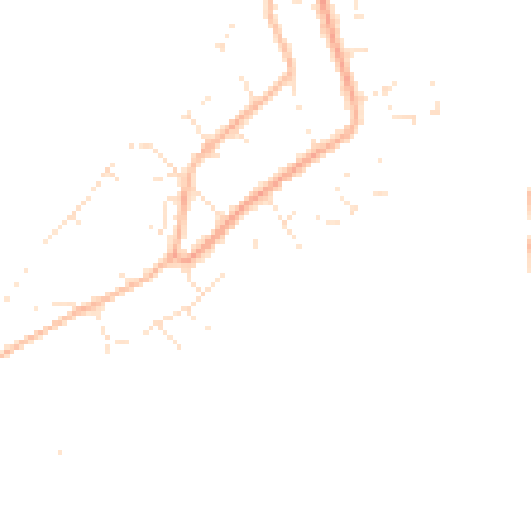 Daytime road noise heatmap for PL9 0BE