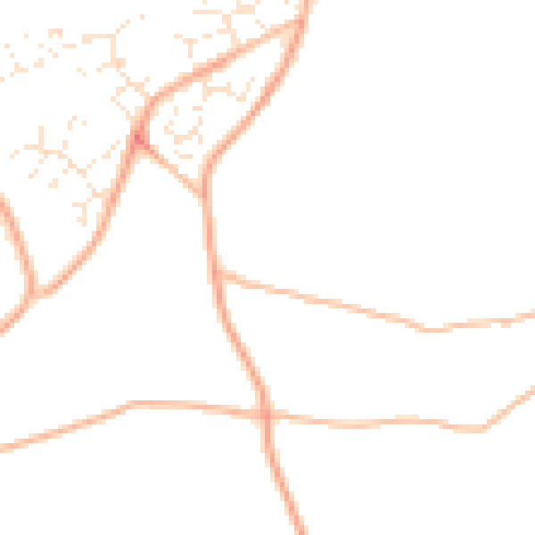 Daytime road noise heatmap for PL9 0DD
