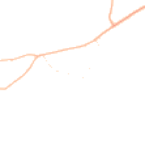 Daytime road noise heatmap for PL9 0DW