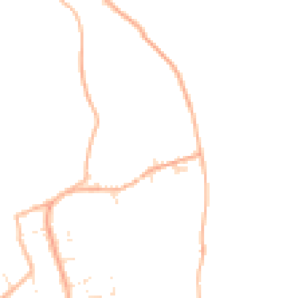 Daytime road noise heatmap for PL9 0ER