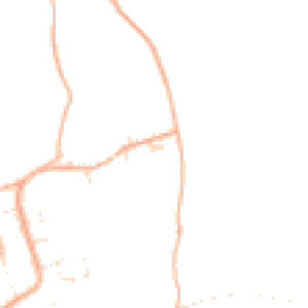 Daytime road noise heatmap for PL9 0FA