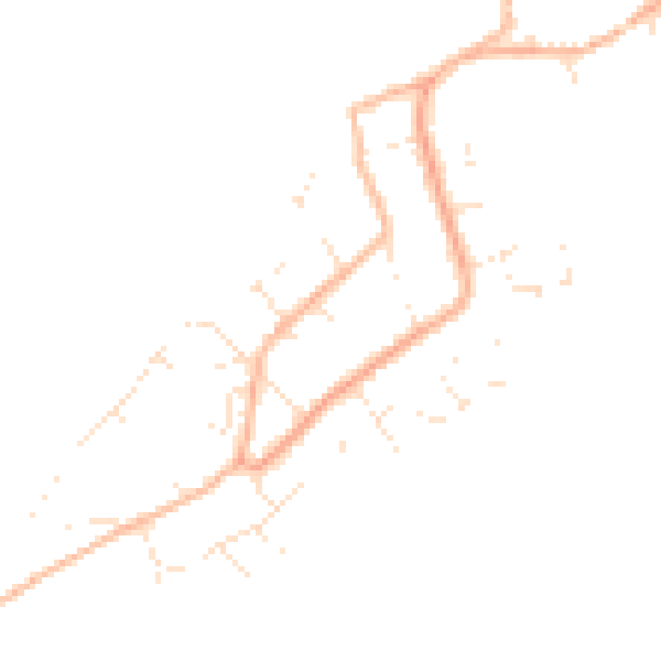 Daytime road noise heatmap for PL9 0JN