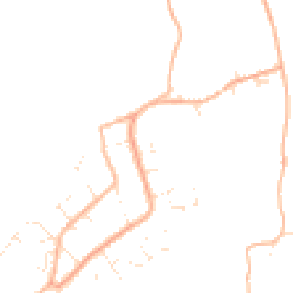 Daytime road noise heatmap for PL9 0LF