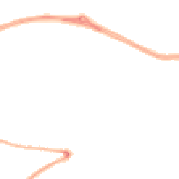 Night-time road noise heatmap for PL9 7BY