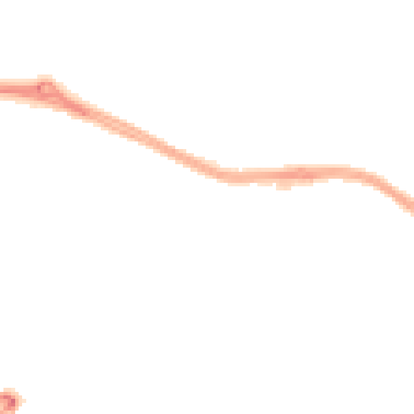 Night-time road noise heatmap for PL9 7EW