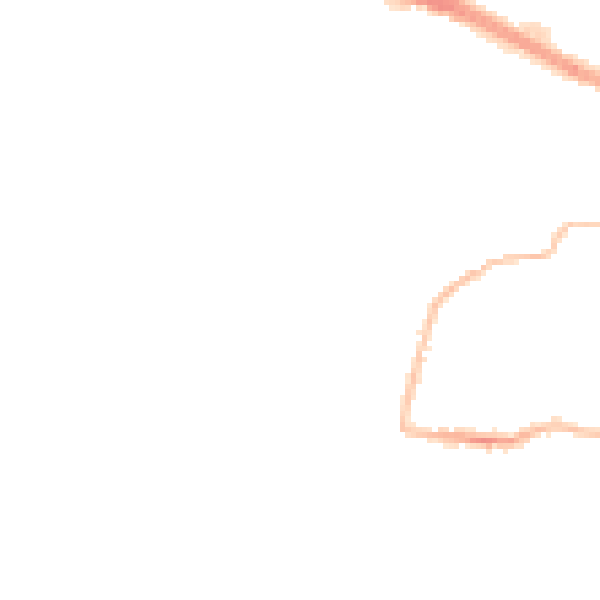 Night-time road noise heatmap for PL9 7NA