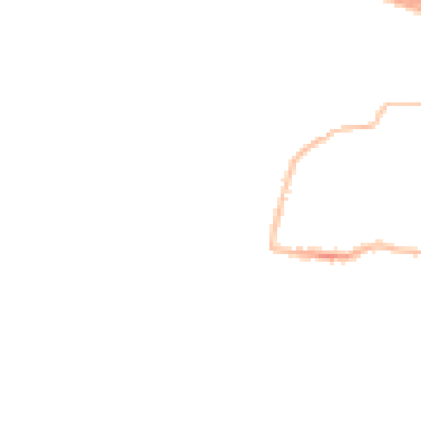 Night-time road noise heatmap for PL9 7NE
