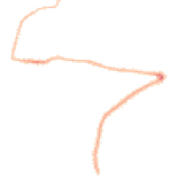 Night-time road noise heatmap for PL9 7NY