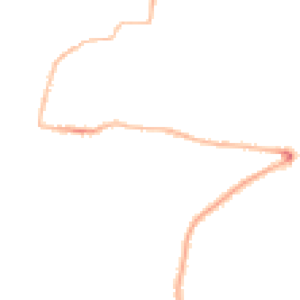 Night-time road noise heatmap for PL9 7PG