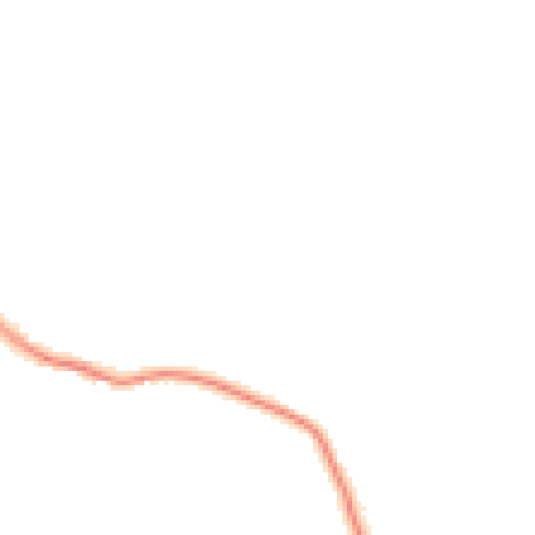Night-time road noise heatmap for PL9 8BN