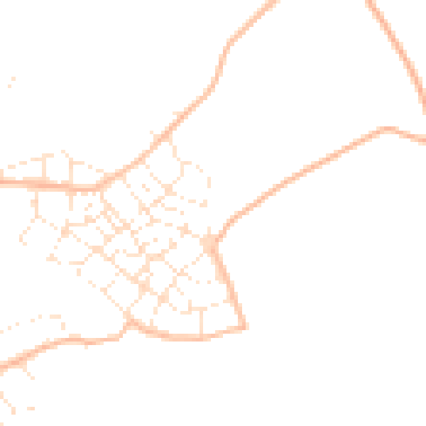 Daytime road noise heatmap for PL9 8GW