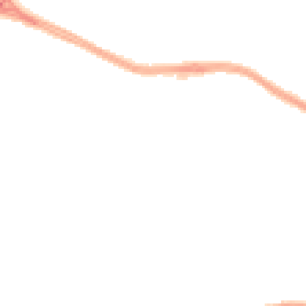 Night-time road noise heatmap for PL9 8UG