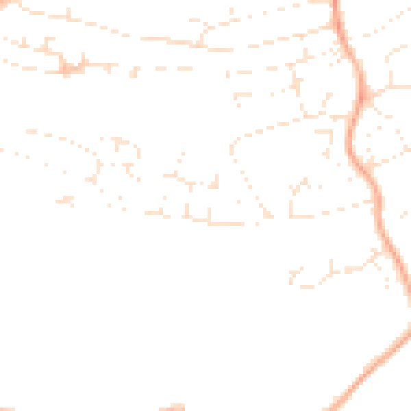 Daytime road noise heatmap for PL9 9QN