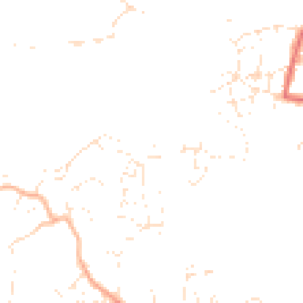 Daytime road noise heatmap for PL9 9TW
