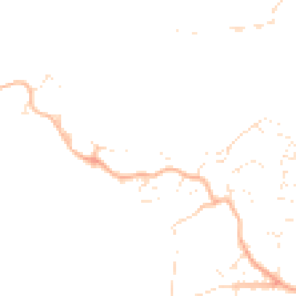 Daytime road noise heatmap for PL9 9XH