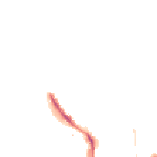 Night-time road noise heatmap for PO1 3GA