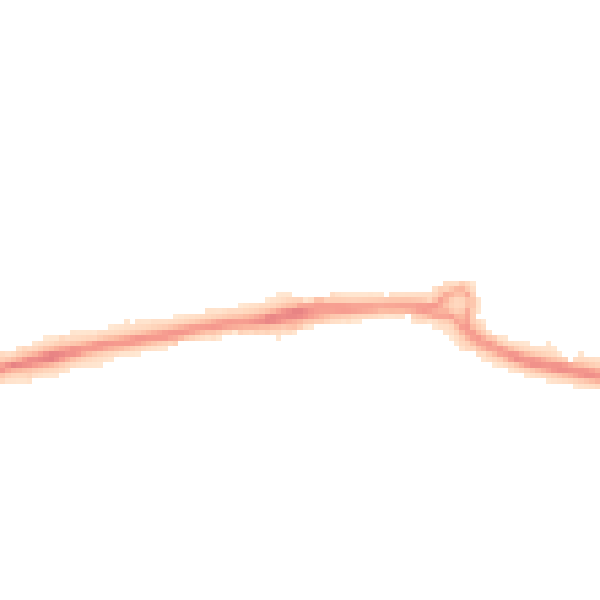 Night-time road noise heatmap for PO14 1AQ