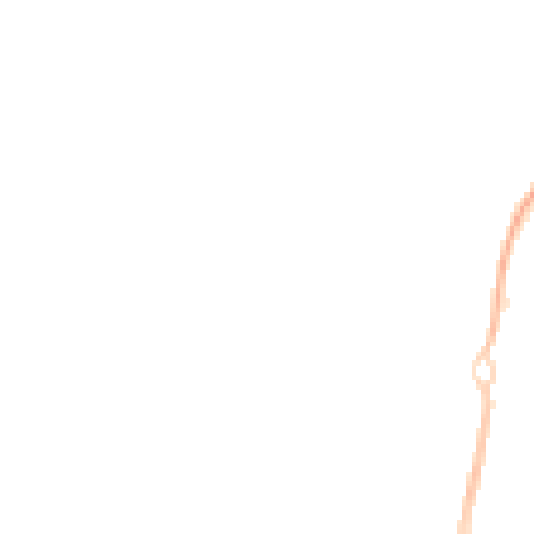 Night-time road noise heatmap for PO14 1DF