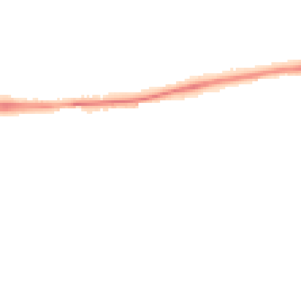 Night-time road noise heatmap for PO14 1PR