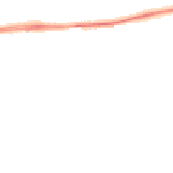 Night-time road noise heatmap for PO14 1PY