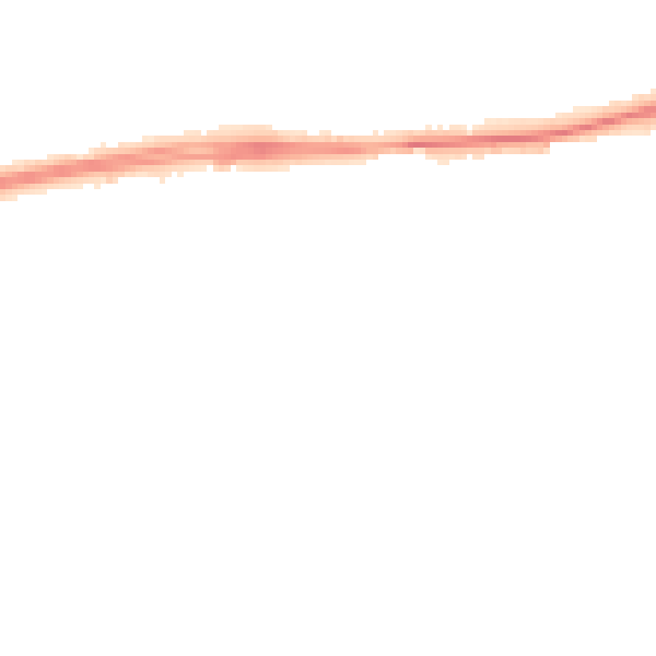 Night-time road noise heatmap for PO14 1RR