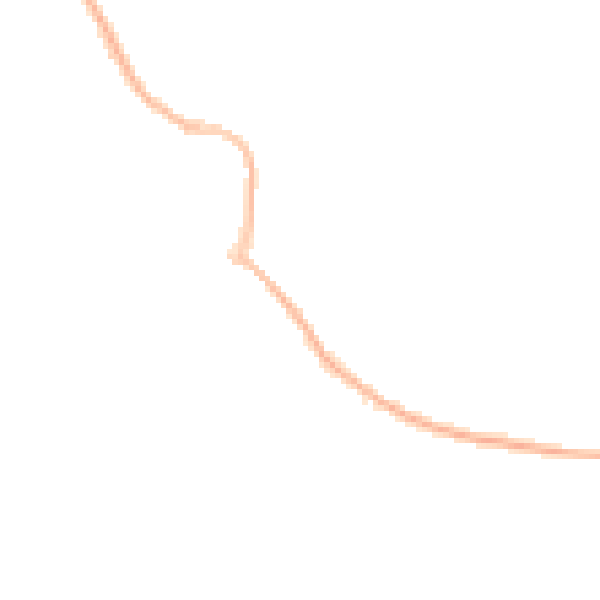 Night-time road noise heatmap for PO14 2AS