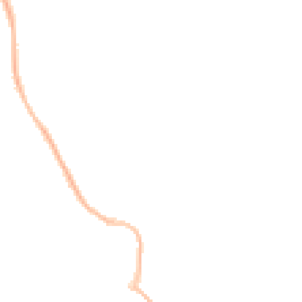 Night-time road noise heatmap for PO14 2LU