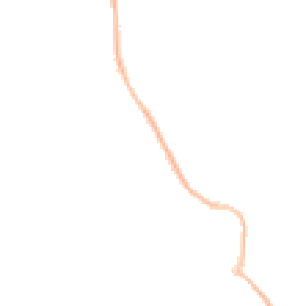Night-time road noise heatmap for PO14 2LY