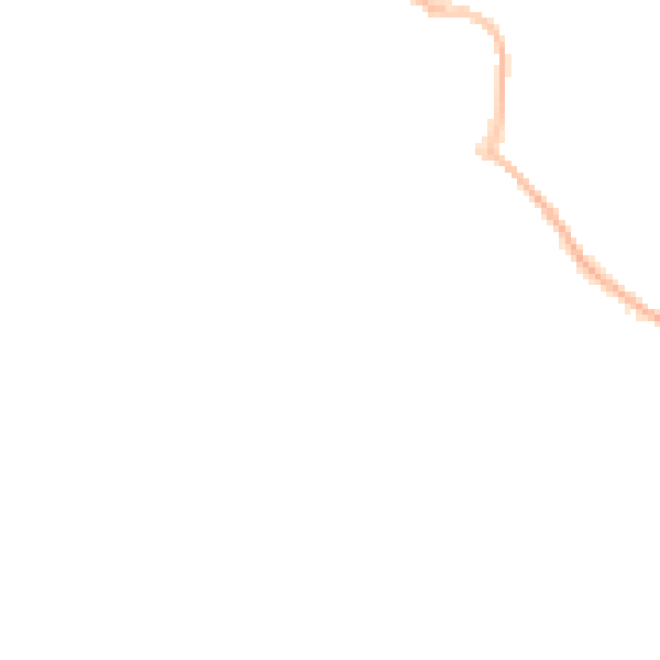 Night-time road noise heatmap for PO14 2RJ