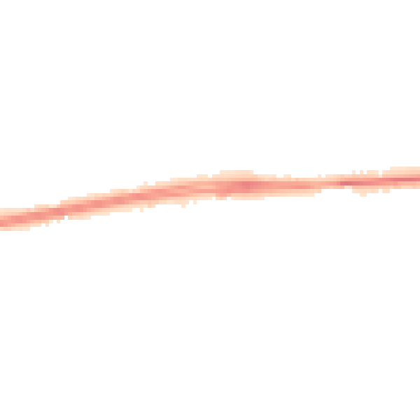 Night-time road noise heatmap for PO14 3BH