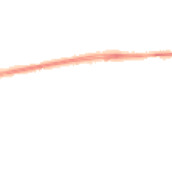 Night-time road noise heatmap for PO14 3BJ