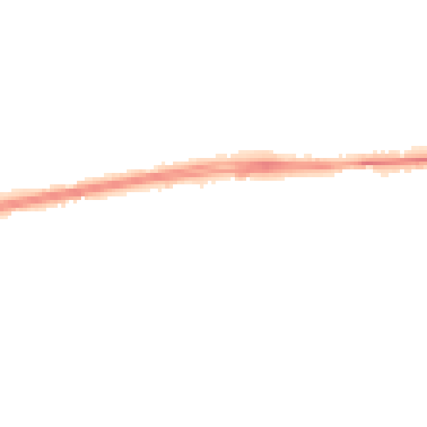 Night-time road noise heatmap for PO14 3BQ