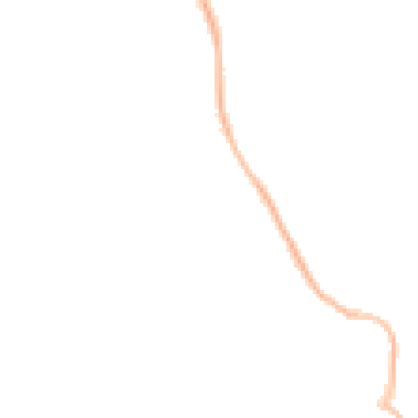 Night-time road noise heatmap for PO14 3HF